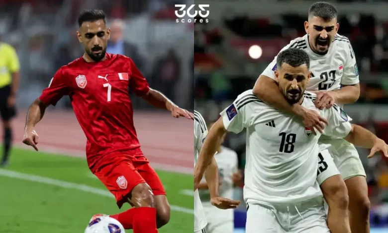 5 معلومات عن مباراة العراق والبحرين في كأس العرب
