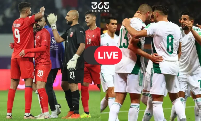 بث مباشر مجانًا.. رابط مشاهدة مباراة الجزائر والبحرين في كأس العرب