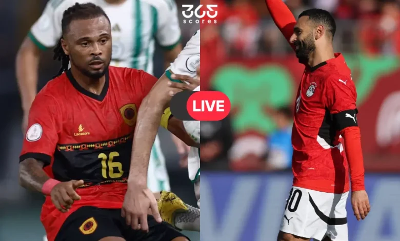 رابط بث مباشر مصر وأنجولا.. مشاهدة مباراة اليوم في كأس أمم إفريقيا