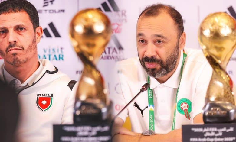 طارق السكتيوي - جمال السلامي - تصوير: عمر الناصيري