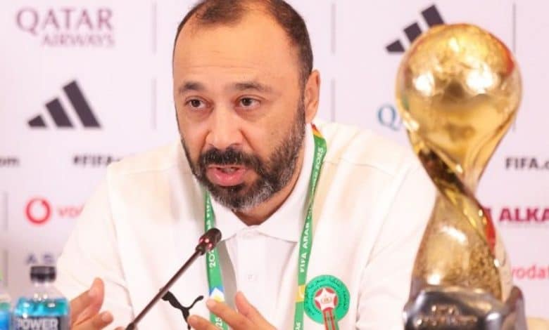 طارق السكتيوي - منتخب المغرب - كأس العرب 2025 (تصوير: عمر الناصري)