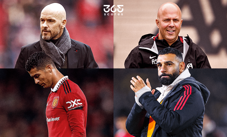 محمد صلاح - سلوت - تين هاج - رونالدو - (المصدر: Getty images)