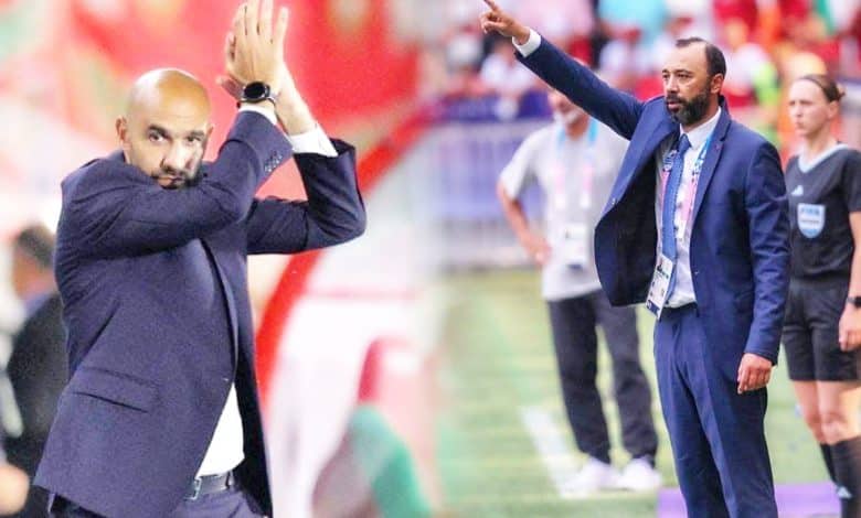 طارق السكتيوي - وليد الركراكي (المصدر:Gettyimages)