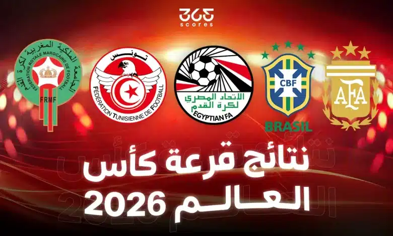 نتائج قرعة كأس العالم 2026 اليوم - محدث لحظة بلحظة