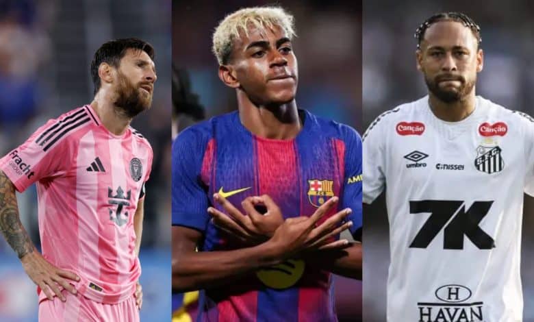 نيمار - ميسي - لامين يامال - (المصدر: Gettyimages)