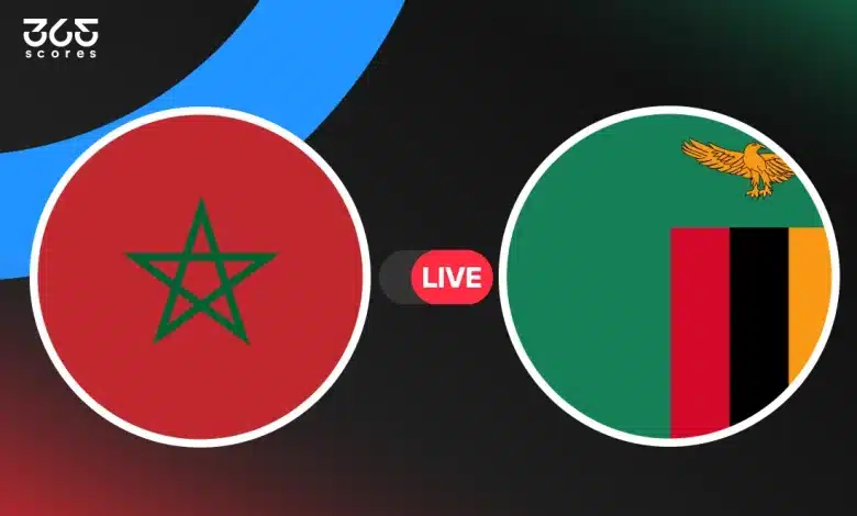 مباشر مباراة المغرب ضد زامبيا في كأس أمم إفريقيا 2025