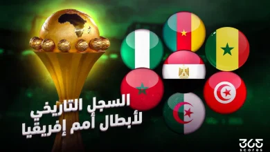 سجل أبطال كأس أمم إفريقيا على مر التاريخ