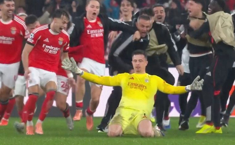 توربين - تيبو كورتوا - بنفيكا - ريال مدريد - دوري أبطال أوروبا - المصدر (Getty images)