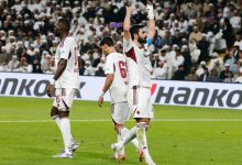 عمر خربين مهاجم الوحدة- المصدر: حساب رابطة المحترفين الإماراتية