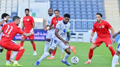 بني ياس ضد البطائح- المصدر: حساب رابطة المحترفين الإماراتية