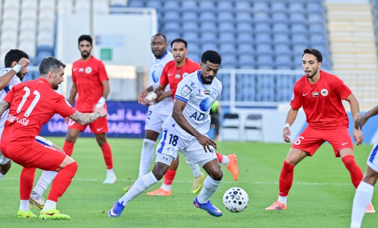 بني ياس ضد البطائح- المصدر: حساب رابطة المحترفين الإماراتية