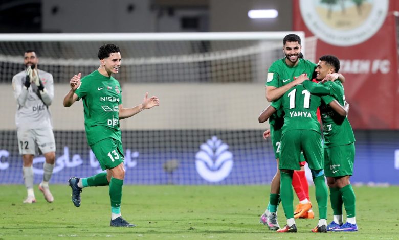شباب الأهلي ضد البطائح- المصدر: حساب رابطة المحترفين الإماراتية