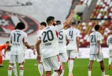 نبيل فقير لاعب الجزيرة- المصدر: حساب رابطة المحترفين الإماراتية