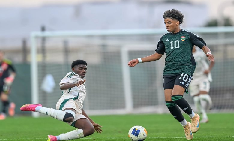 منتخب الإمارات للناشئين ضد السعودية - المصدر: الحساب الرسمي لمنتخب الإمارات
