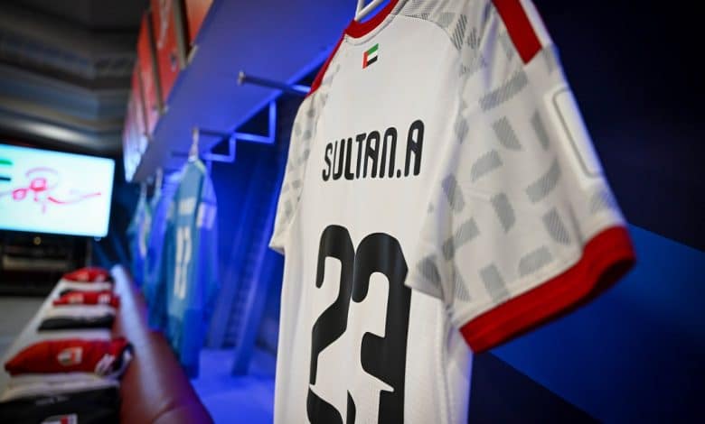 قميص منتخب الإمارات- الحساب الرسمي لمنتخب الإمارات