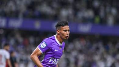 حسين رحيمي مهاجم العين - المصدر: حساب رابطة المحترفين الإماراتية