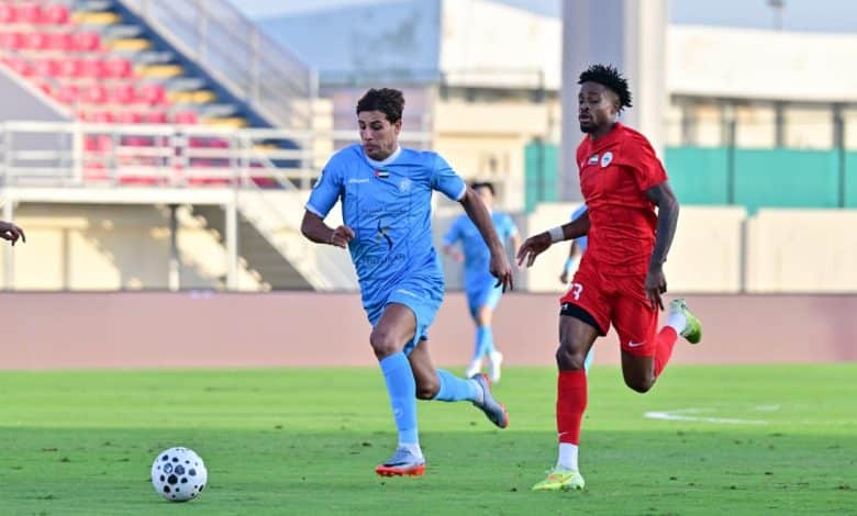 دبا الفجيرة ضد البطائح - المصدر: حساب رابطة المحترفين الإماراتية