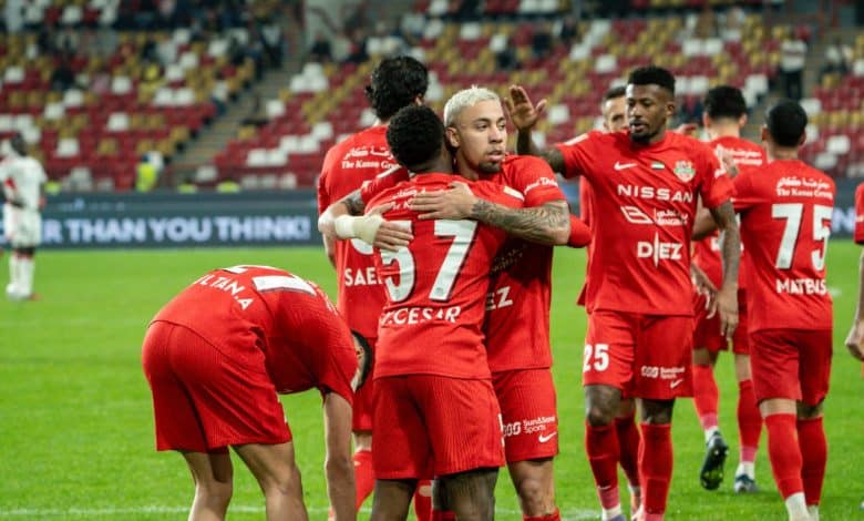 شباب الأهلي - المصدر: حساب رابطة المحترفين الإماراتية