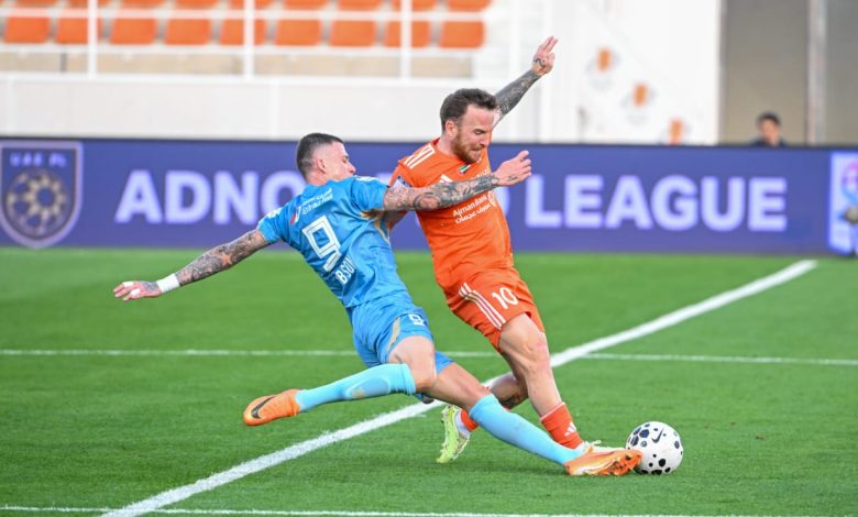 جوبسون سوزا لاعب الظفرة - المصدر: حساب رابطة المحترفين الإماراتية