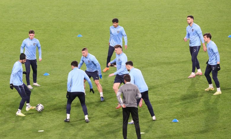 الدحيل القطري- المصدر: حساب رابطة المحترفين الإماراتية