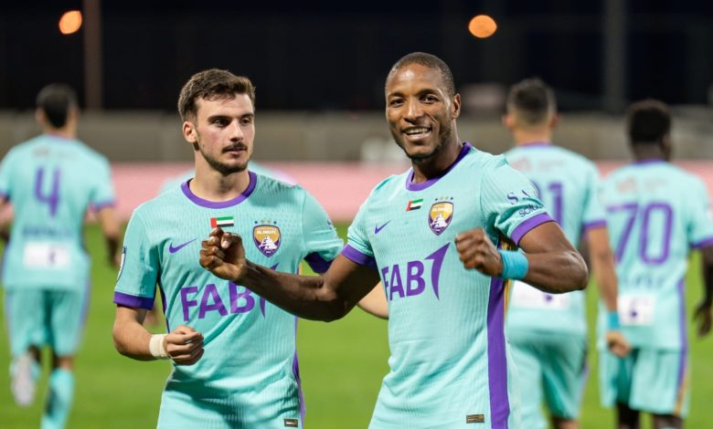 لابا كودجو مهاجم العين- المصدر: حساب رابطة المحترفين الإماراتية