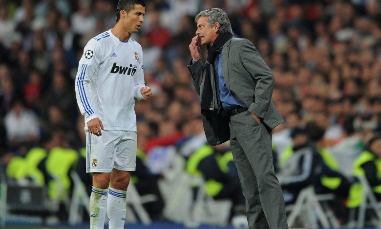 جوزيه مورينيو - كريستيانو رونالدو - ريال مدريد - المصدر (Getty images)