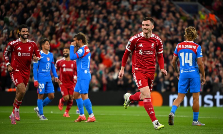 روبرتسون لاعب ليفربول.. (المصدر:Gettyimages)