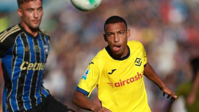 رفيق بلغالي لاعب الجزائر وهيلاس فيرونا.. المصدر (Getty images)