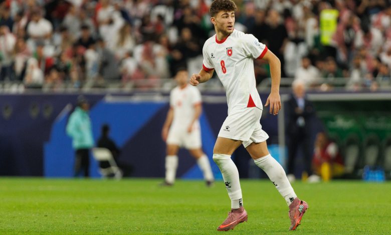 عودة الفاخوري لاعب الأردن.. المصدر (Getty images)