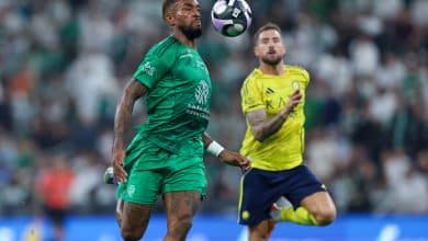 إيفان توني في مباراة الأهلي والنصر (Getty Images)