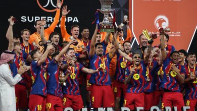 تتويج برشلونة بالسوبر الإسباني - المصدر (Getty images)