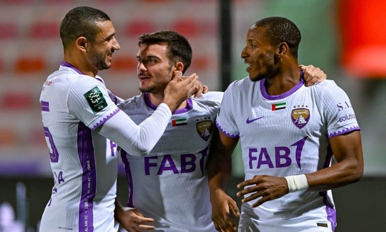 فريق العين- المصدر: حساب رابطة المحترفين الإماراتية