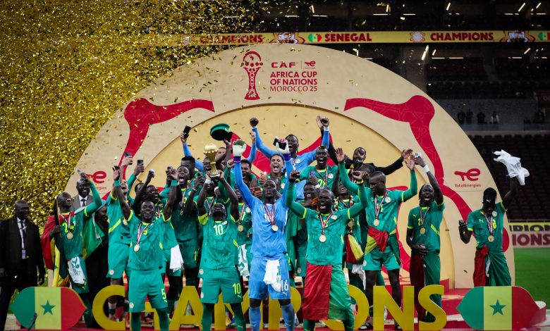 تتويج منتخب السنغال بأمم إفريقيا 2025 - المصدر (Getty images)