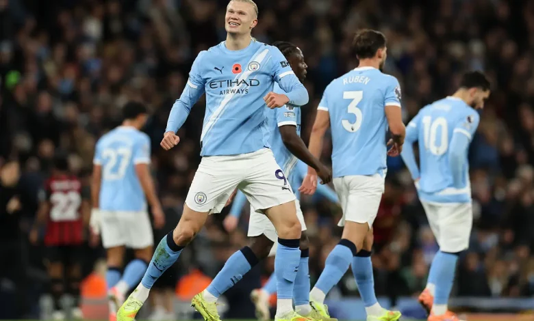 إيرلينج هالاند - مانشستر سيتي - (المصدر: Getty imgaes)