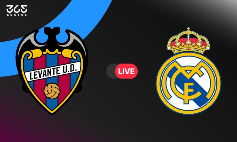 مباشر مباراة ريال مدريد ضد ليفانتي