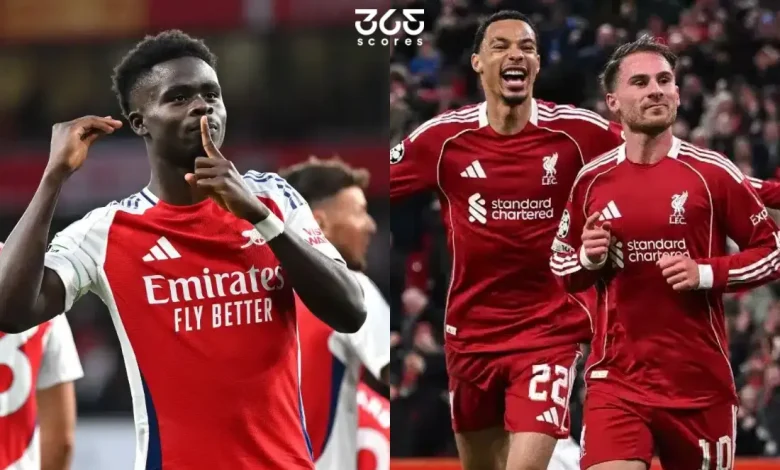 معلومات عن مباراة أرسنال ضد ليفربول في الدوري الإنجليزي