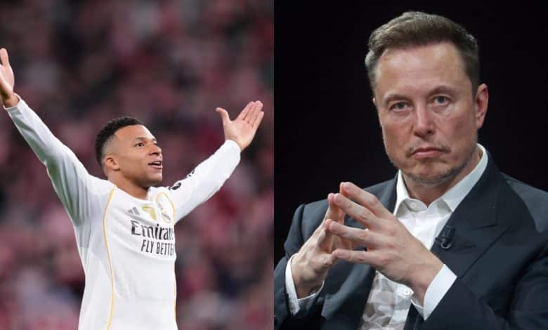 إيلون ماسك - كيليان مبابي - المصدر: gettyimages