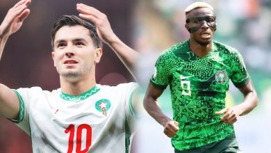 المغرب ضد نيجيريا