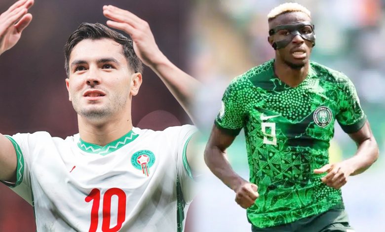 المغرب ضد نيجيريا