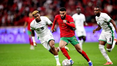 نصير مزراوي - منتخب المغرب (تصوير عمر الناصري)