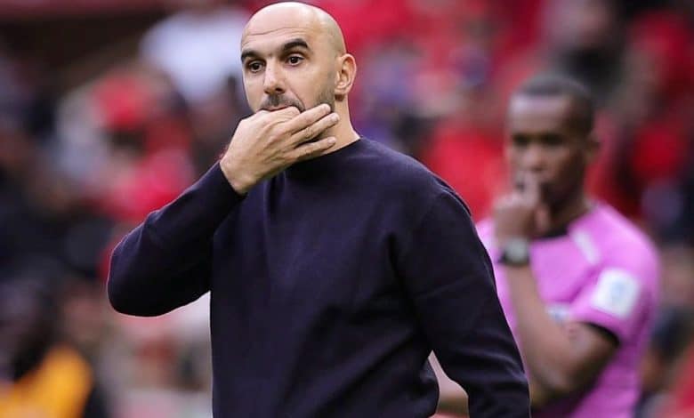 وليد الركراكي - تصوير: عمر الناصيري