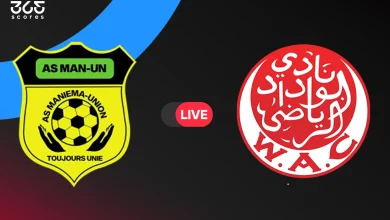 الوداد ضد مانييما يونيون