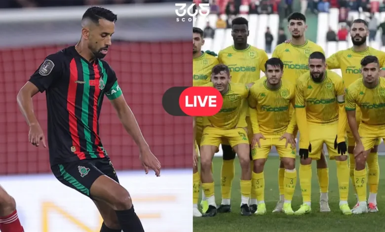 بث مباشر الآن.. كيفية مشاهدة مباراة الجيش الملكي ضد شبيبة القبائل في إفريقيا؟