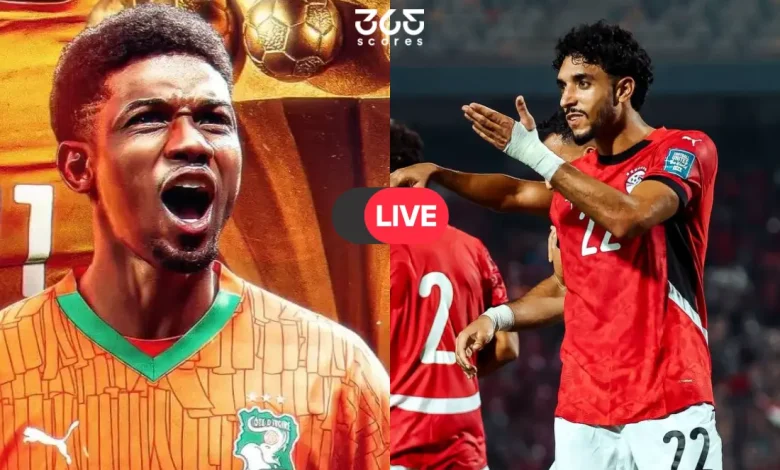 مشاهدة بث مباشر مصر وكوت ديفوار.. رابط مباراة اليوم في كأس أمم إفريقيا