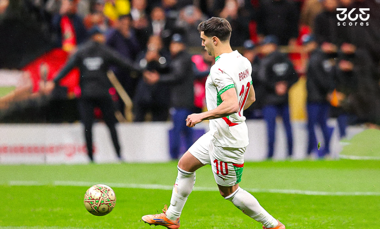 إبراهيم دياز وأخوماش - المغرب - المصدر (Getty images)