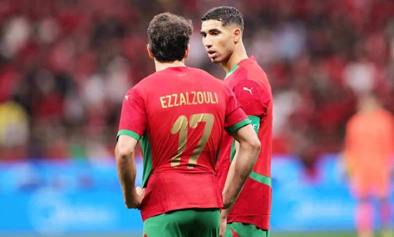 أشرف حكيمي - منتخب المغرب (تصوير عمر الناصري)