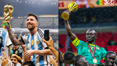 ساديو ماني وليونيل ميسي