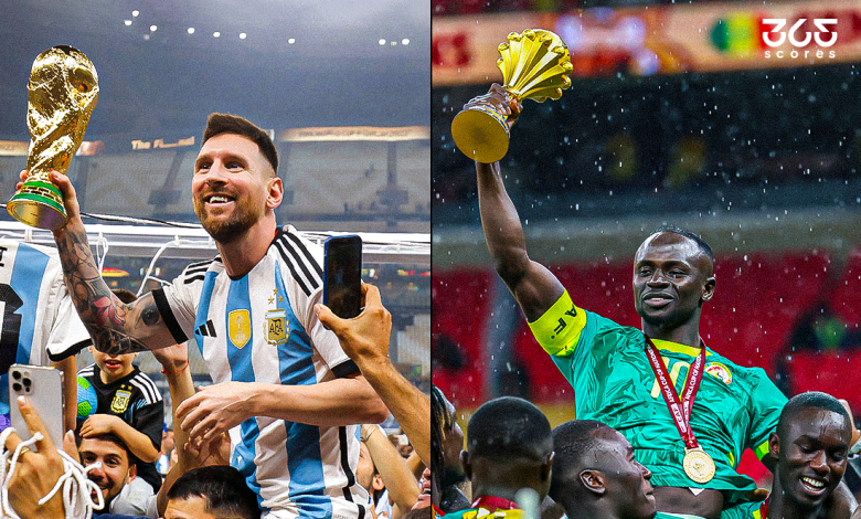 ساديو ماني وليونيل ميسي