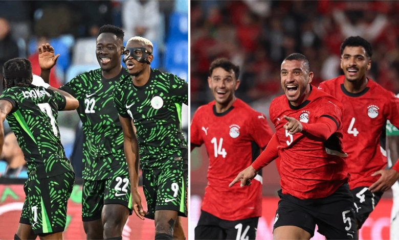 مصر ضد نيجيريا (المصدر:Gettyimages)