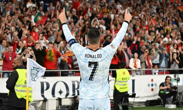 كم عدد مساهمات كريستيانو رونالدو في مسيرته؟